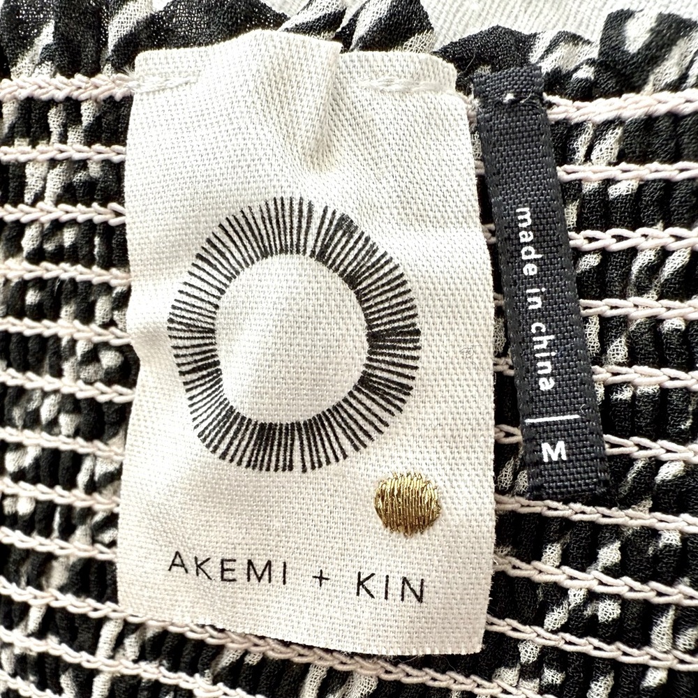 Anthropologie | Akemi + Kin Theola Smocked Waist Maxi Skirt M - Picture 8 of 9